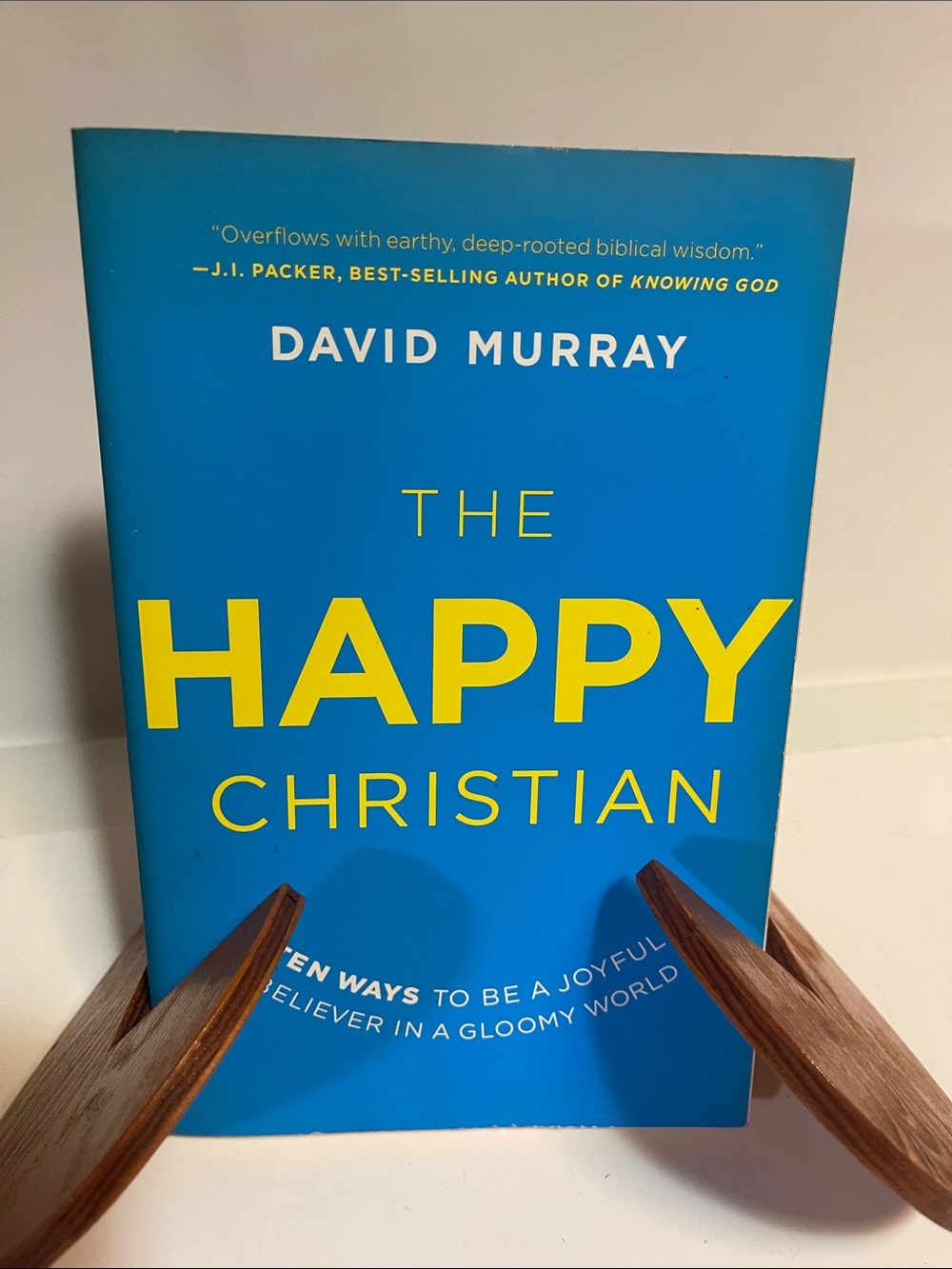 David Murray - The Happy Christian (Blue & Yellow)